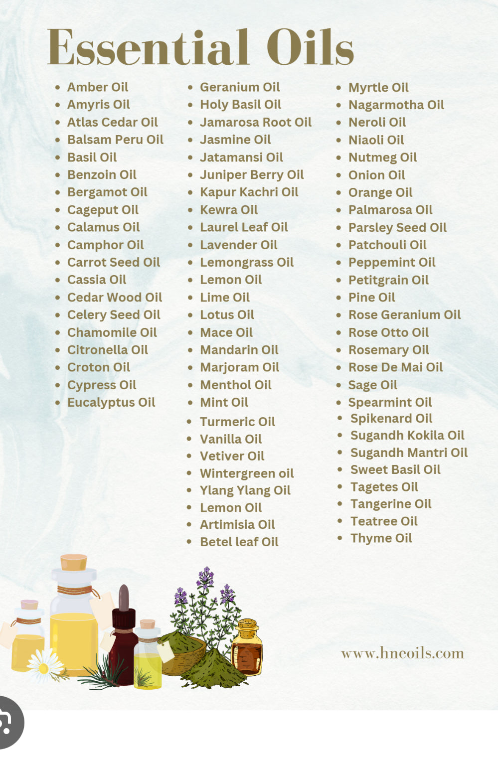 Essential Oils